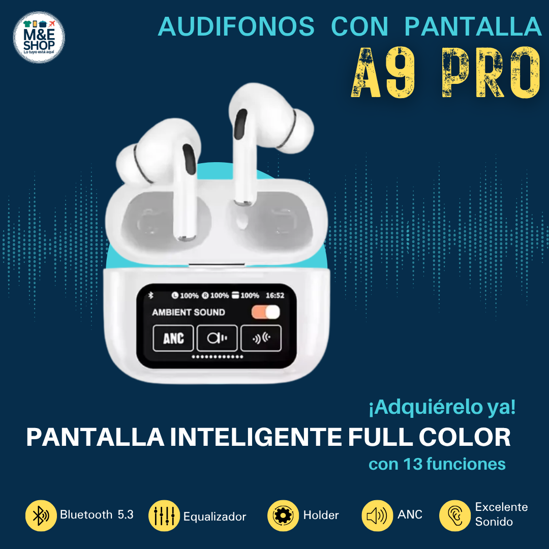Audífonos A9 Pro